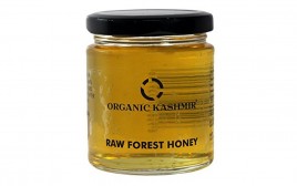 Organic Kashmir Raw Forest Honey   Glass Jar  250 grams